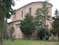 Pieve di San Pietro in Quinta - retro